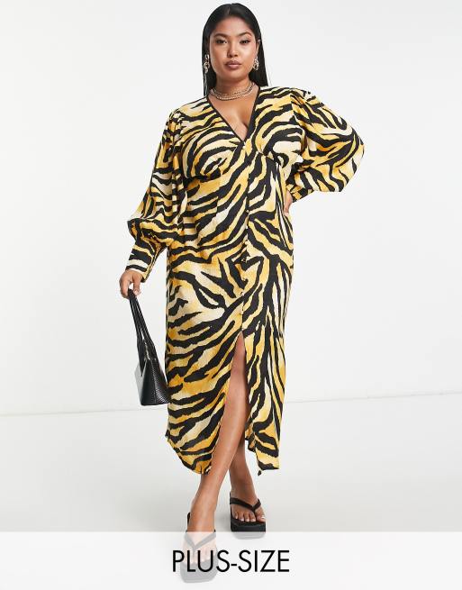 Animal print dress river clearance island