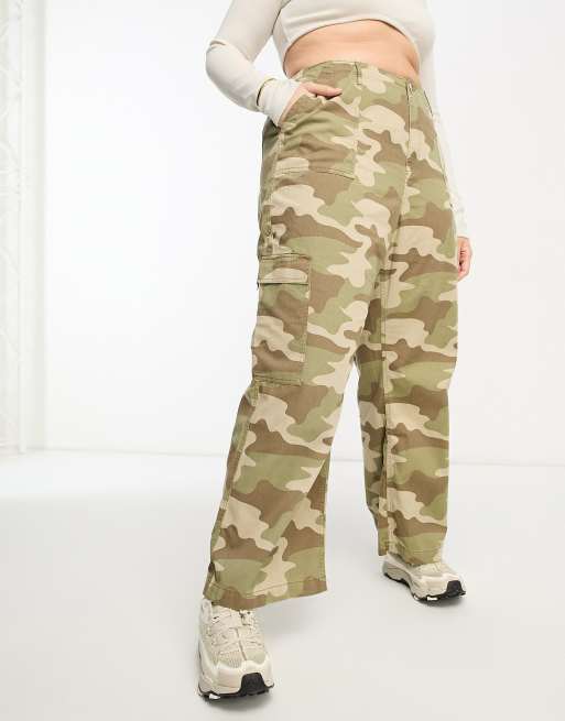 River island hot sale army trousers