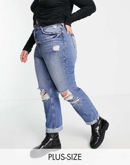 Mom jeans best sale with dr martens