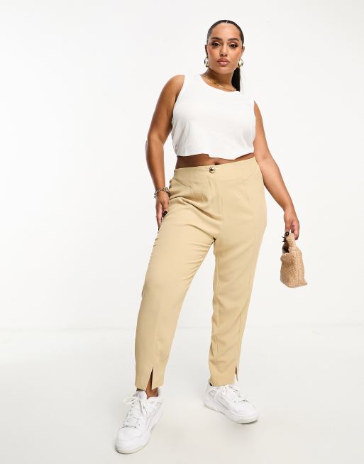 Khaki on sale cigarette pants