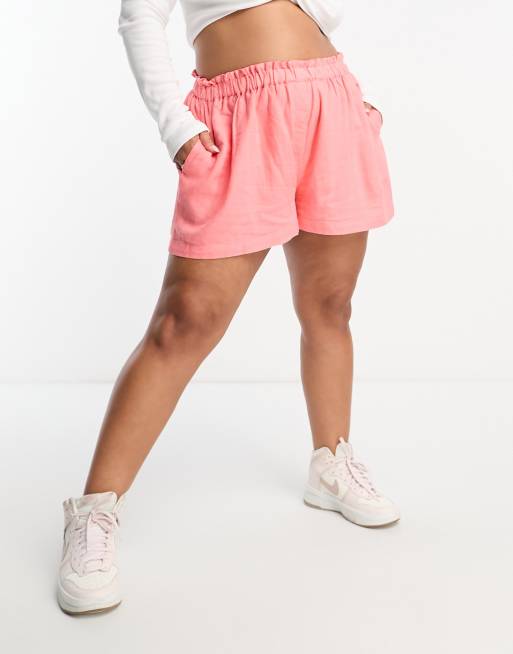 River island store pink shorts