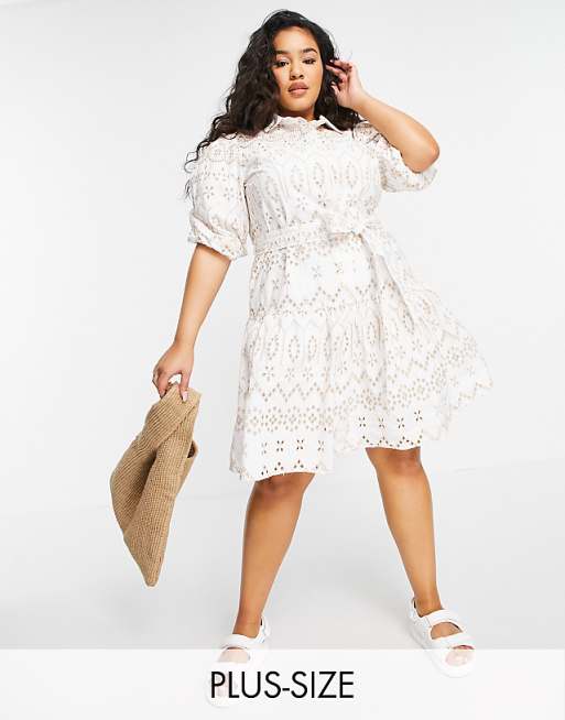 Isla Eyelet Puff Sleeve Top Isla Eyelet Puff Sleeve Top