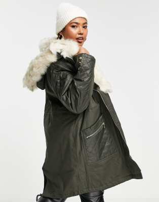 River island paulie store parka