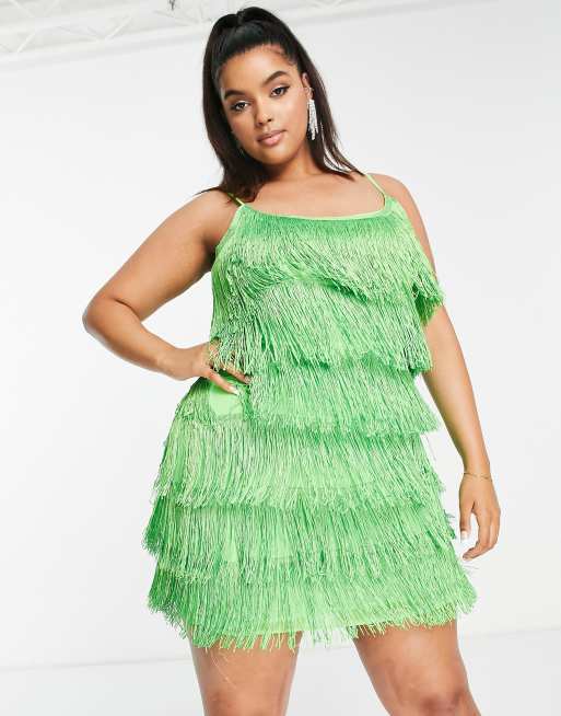 River island best sale fringe dress