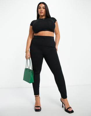 river island crop top and leggings