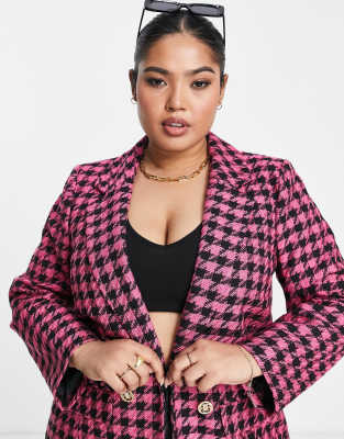 river island plus size blazer