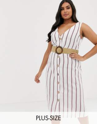 river island linen dress