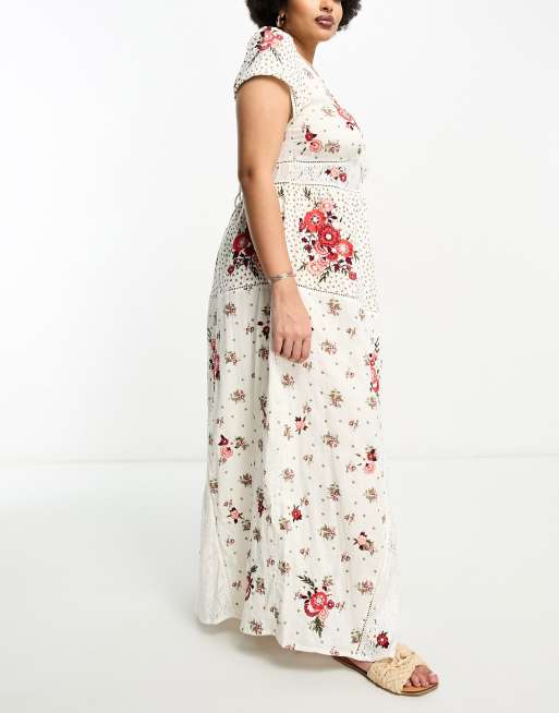 River island sale floral maxi dress