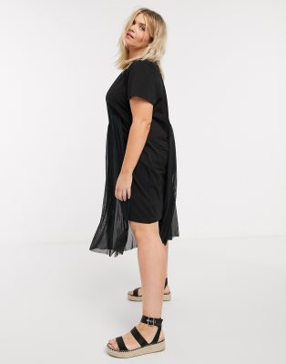 layered t shirt dress