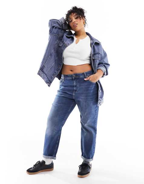 Best plus size sale mom jeans