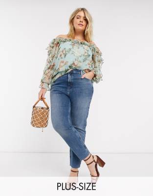 river island plus size jeans