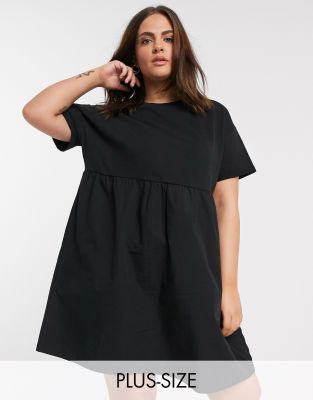 peplum t shirt dress