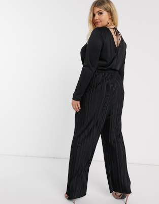 river island plisse jumpsuit