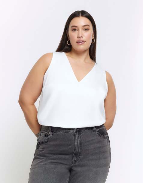 ASOS DESIGN Plus-Size Tops for Women