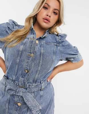 river island denim dress asos