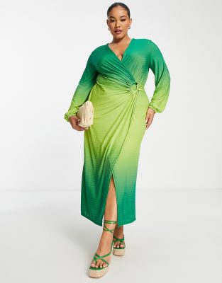 Green Ombre Dress