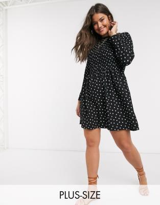 river island polka dot dress asos