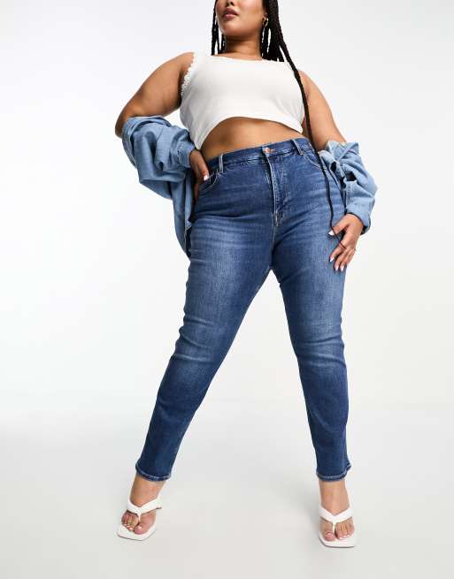 River island plus size clearance jeans