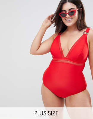 asos mesh swimsuit
