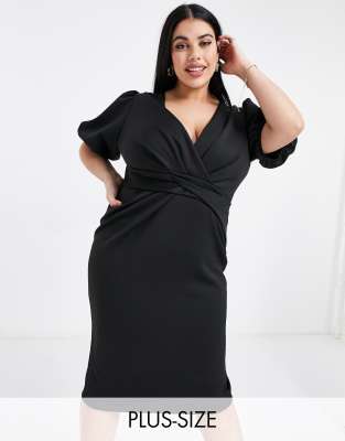 long plus size work dresses
