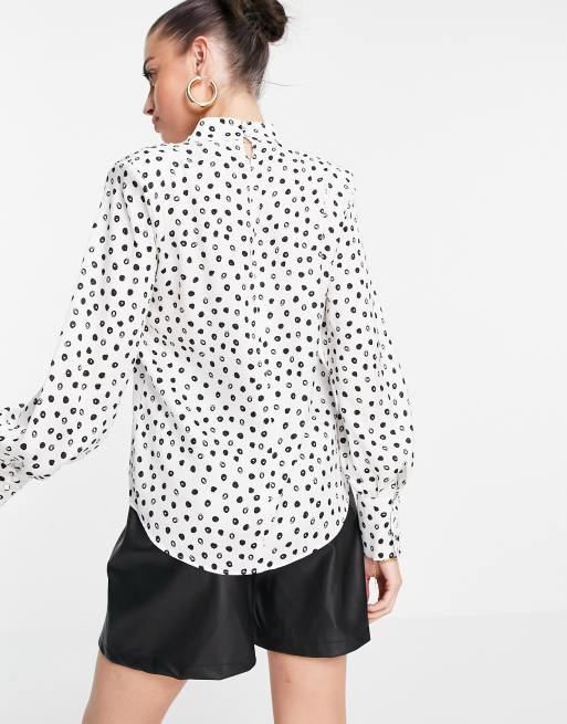 Polka dot cheap top river island