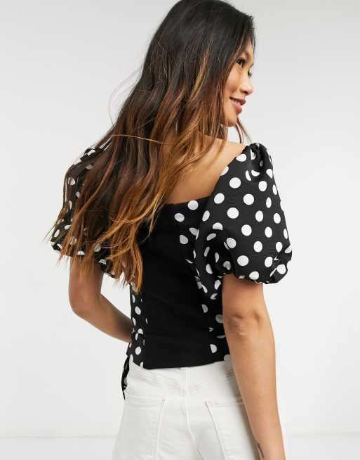 Polka Dot Top