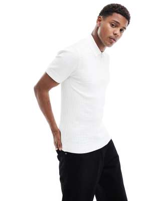Polo Arnold Tessuto Travel Bianca