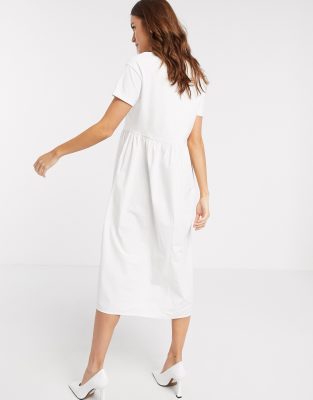 river island maxi shirt dress