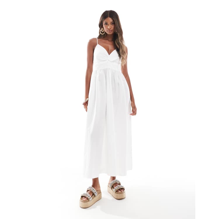 Rivers midi dress white deals