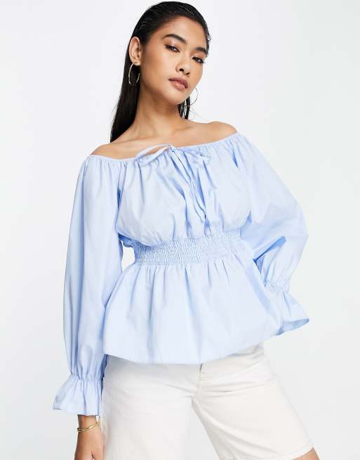 Over 2025 shoulder blouse