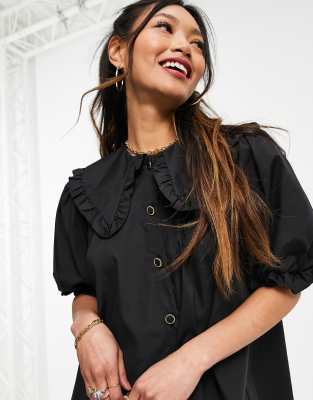 river island oversized shirt dress