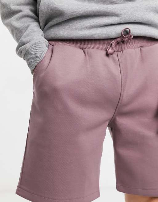 River Island Premium jersey shorts in pink, 3 of 4