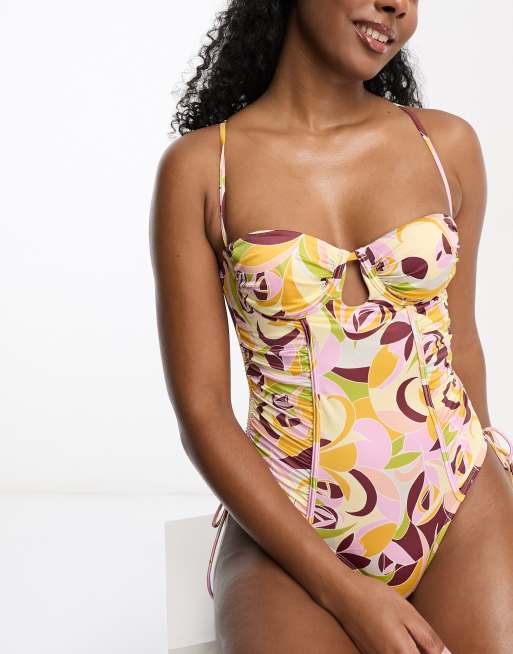 Ruched swimsuits hot sale