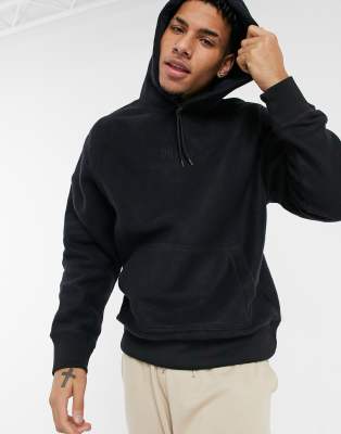 river island black hoodie