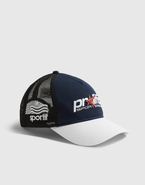 River Island Prolific star trucker cap in navy - view 1