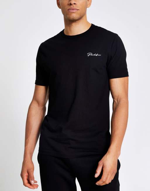 River Island prolific t-shirt in black | ASOS