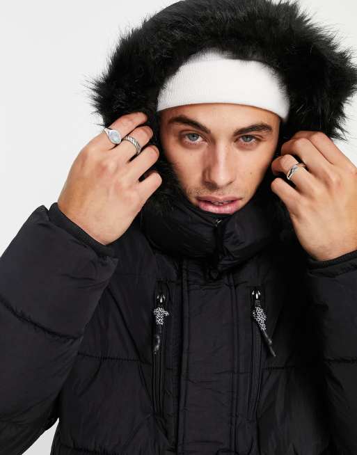 River island cheap winter jacket