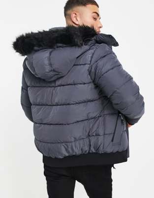 river island womens puffer jacket