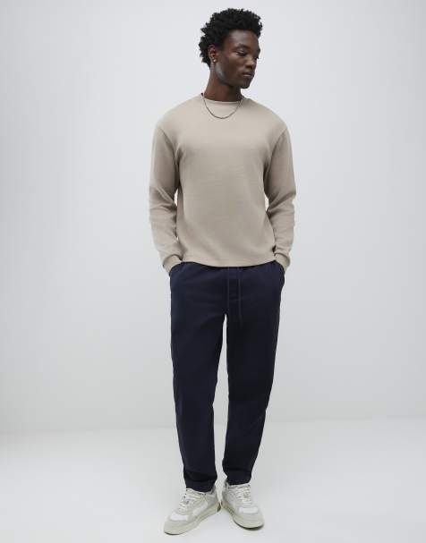 River Island Pull on joggers in navy - view 1