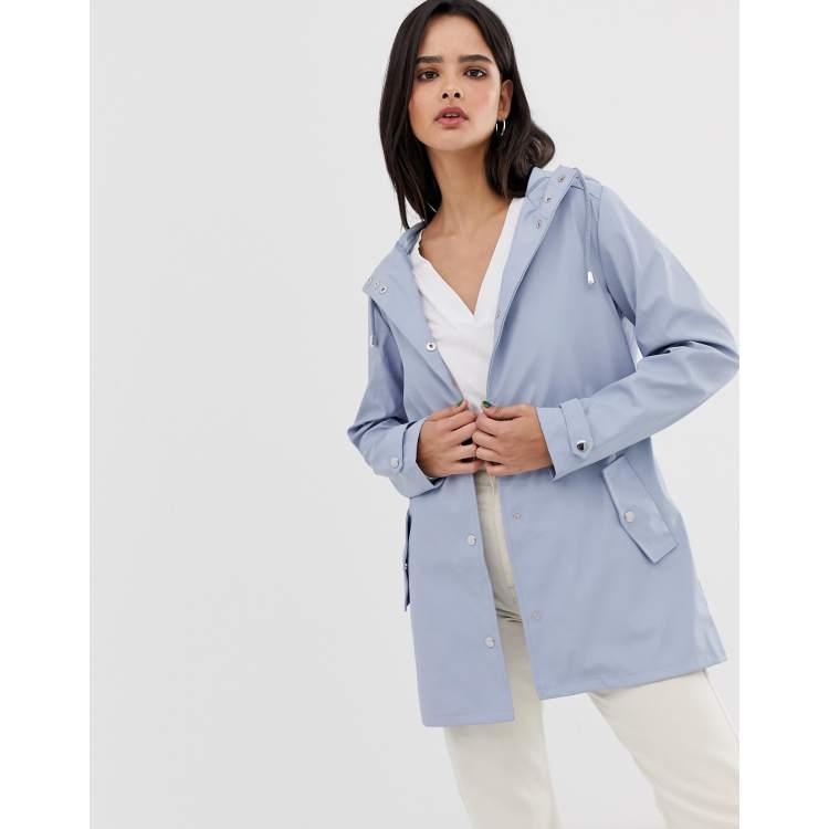 River island store rain mac