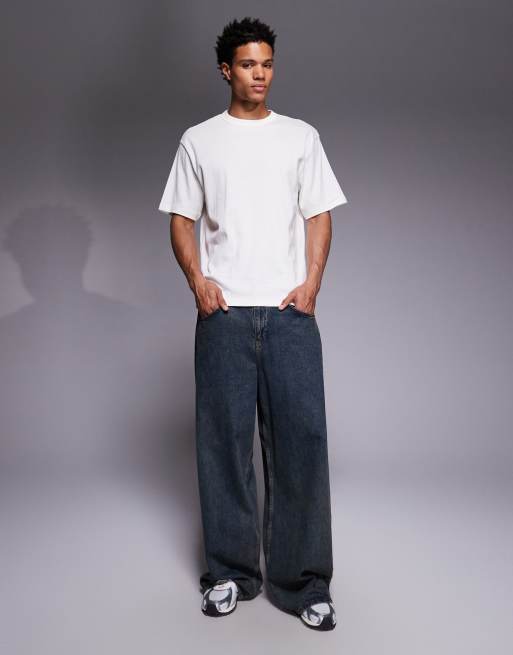 River Island regular fit clean essential T-shirt in cream, 2 of 5