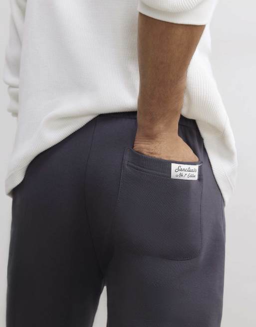 River Island Regular fit cuffed hem joggers in grey, 2 of 4