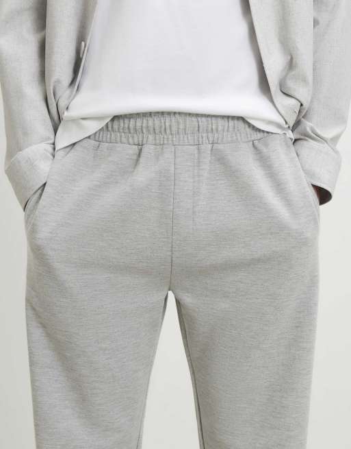 River Island Regular fit joggers in grey - marl, 2 of 4