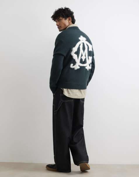 River Island Regular fit sanctuaire cosy knit jumper in green - view 1