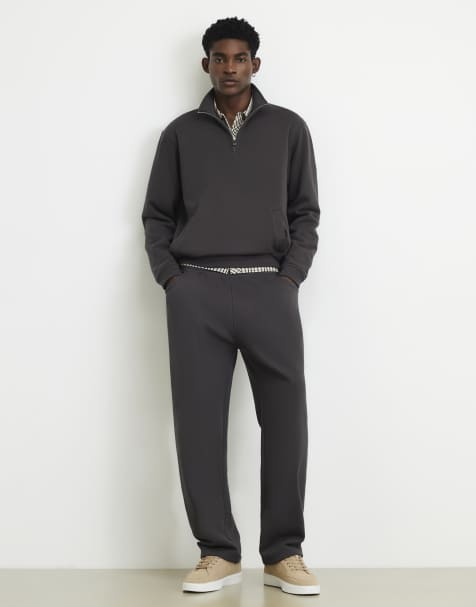 River Island Regular fit sanctuaire patch joggers in grey - dark - view 1