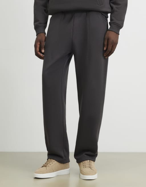 River Island Regular fit sanctuaire patch joggers in grey - dark, 2 of 4
