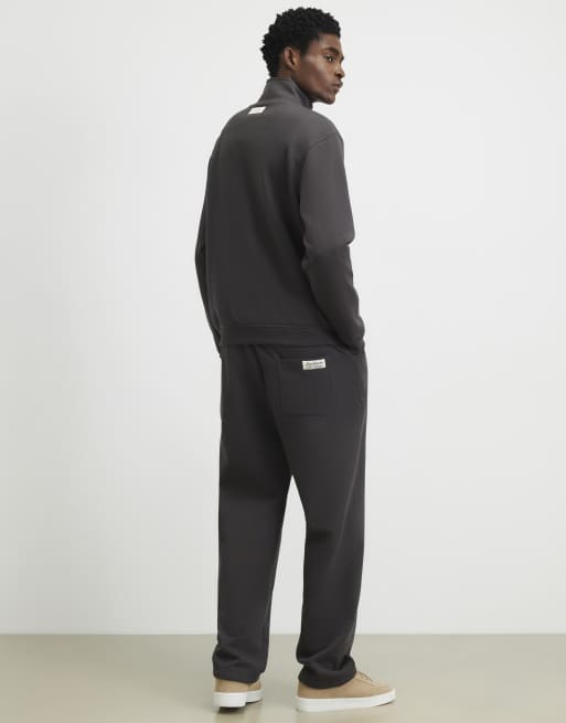 River Island Regular fit sanctuaire patch joggers in grey - dark, 4 of 4
