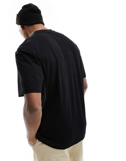 River Island regular fit t-shirt in black, 3 of 4