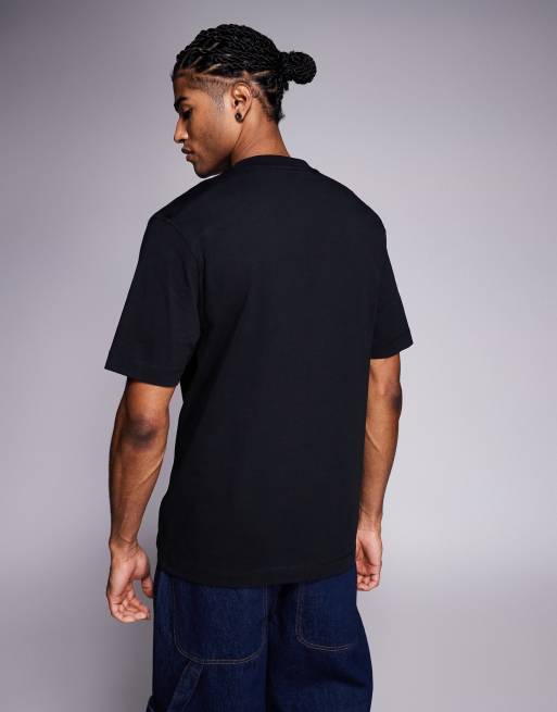 River Island regular fit t-shirt in black, 3 of 5