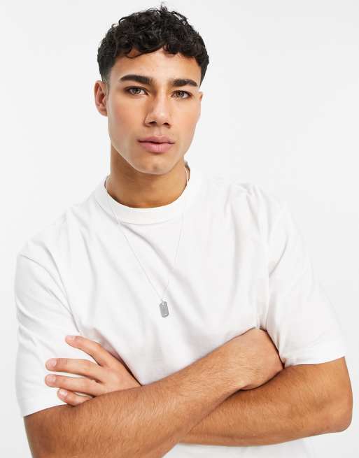 River Island regular fit t-shirt in white, 2 of 4